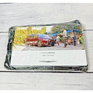 2019 Chrysler Pacifica User Guide Owners Manual Book Set OEM With Case